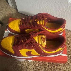Nike dunks only worn a couple time good condition size 11.5